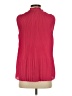 T Tahari 100% Polyester Red Sleeveless Blouse Size S - photo 2