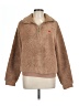 Topshop 100% Polyester Tan Pullover Sweater Size 12 - photo 1