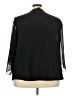 Scomchic 100% Polyester Black 3/4 Sleeve Blouse Size 4X - photo 2