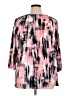 Ellen Tracy Pink 3/4 Sleeve Blouse Size 1X - photo 2