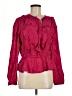 Sam Edelman 100% Viscose Red Long Sleeve Blouse Size M - photo 1