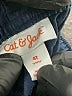 Cat & Jack 100% Cotton Solid Blue Cargo Shorts Size 4T - photo 3