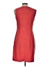DressBarn Solid Red Cocktail Dress Size 10 - photo 2