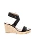 Stuart Weitzman Black Wedges Size 6 1/2 - photo 1