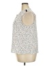 Cure 100% Polyester Ivory Sleeveless Blouse Size 3X - photo 5