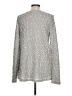 A'reve Silver Long Sleeve Blouse Size L - photo 2