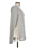 A'reve Silver Long Sleeve Blouse Size L - photo 4