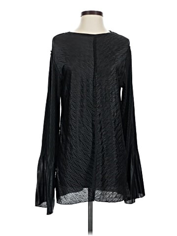 Zara W&B Collection Long Sleeve Blouse (view 1)
