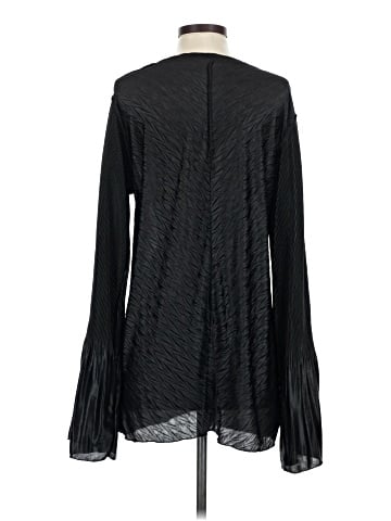Zara W&B Collection Long Sleeve Blouse (view 2)