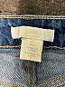 H&M 100% Cotton Blue Denim Shorts Size 4 - photo 3