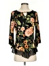 Another Reason Black 3/4 Sleeve Blouse Size S - photo 1
