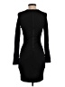 Bebe Solid Black Cocktail Dress Size S - photo 2