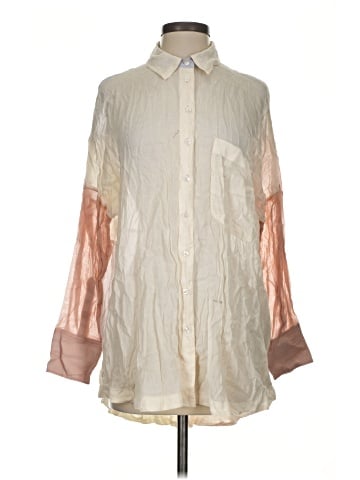 Free People 3/4 Sleeve Button-Down Shirt (view 1)