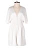 Express Solid White Romper Size S - photo 1