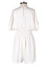 Express Solid White Romper Size S - photo 2