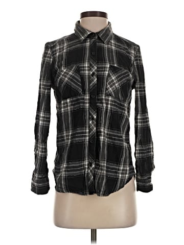 Faded Glory Long Sleeve Button-Down Shirt (view 1)