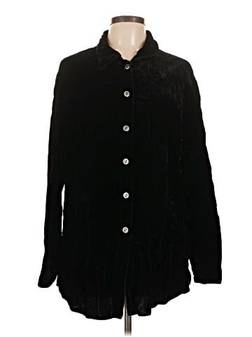 Earth Song Long Sleeve Button-Down Shirt (view 1)