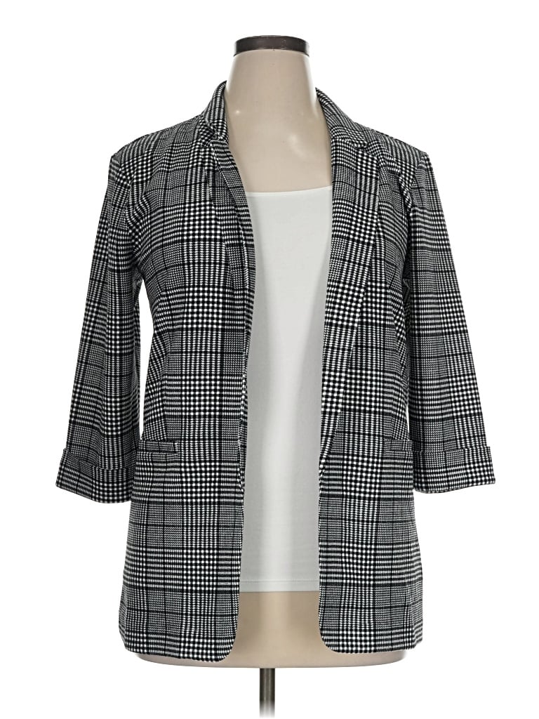 Pre-owned Maurices Blazer Jacket In Gray