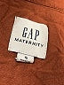 Gap - Maternity 100% Viscose Brown Long Sleeve Button-Down Shirt Size Sm Maternity - photo 6