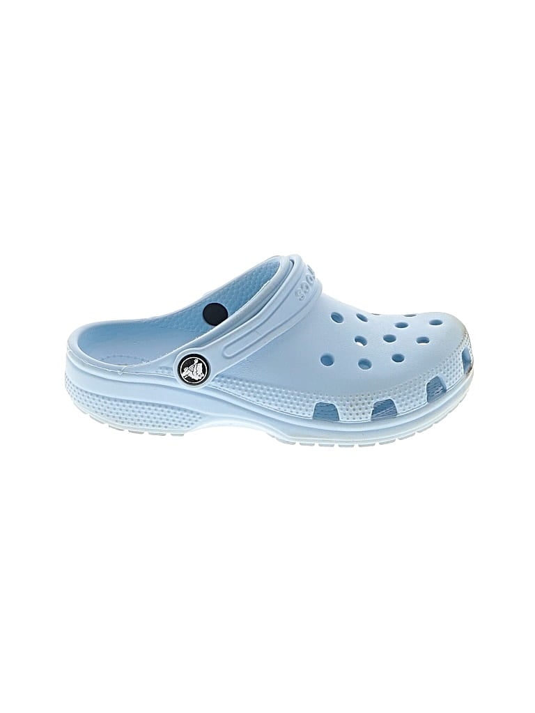 Pre-owned Crocs Kids' Clogs In Blue
