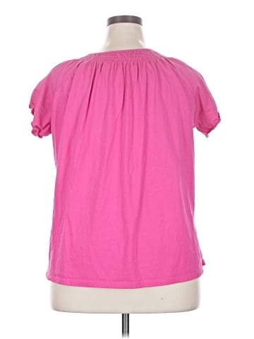 Jason Maxwell Short Sleeve Blouse (view 2)