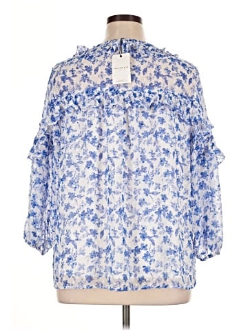 Skies Are Blue 3/4 Sleeve Blouse (view 2)