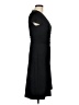 Ann Taylor Solid Black Casual Dress Size 6 - photo 4
