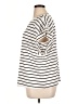Bobeau Stripes Ivory Short Sleeve Top Size 1X - photo 5