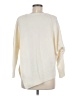 Adrianna Papell Solid Ivory Pullover Sweater Size M - photo 2