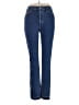 RE/DONE Chevron-herringbone Blue Jeans Size 31 waist - photo 1