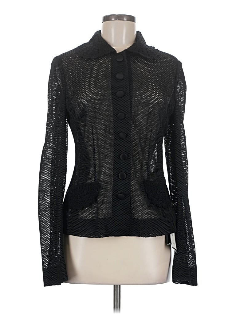 Dolce & Gabbana Long Sleeve Blouse In Black