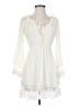 TOBI 100% Polyester Ivory Casual Dress Size S - photo 1