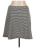 MICHAEL Michael Kors Stripes Black Gray Casual Skirt Size 10 - photo 1