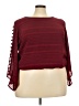 Alyx 100% Polyester Burgundy 3/4 Sleeve Top Size 2X - photo 1