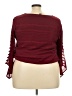 Alyx 100% Polyester Burgundy 3/4 Sleeve Top Size 2X - photo 2