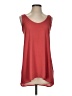 Soprano 100% Polyester Red Sleeveless T-Shirt Size S - photo 1