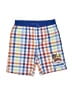 Nickelodeon Checkered-gingham Blue Board Shorts 18-24 MO / 24 MO - photo 1