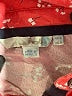 Boden Print Red Long Sleeve Blouse Size 4 - photo 7