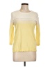 Eddie Bauer Yellow Pullover Sweater Size L (petite) - photo 1