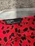 Nobody's Child 100% Polyester Animal Print Red Cocktail Dress Size M (estimated) - photo 7