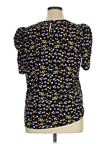 Pleione Short Sleeve Blouse (view 2)