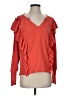 Pilcro Red Long Sleeve Top Size XS - photo 1
