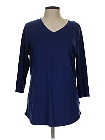 Isaac Mizrahi LIVE! 3/4 Sleeve T-Shirt (view 1)