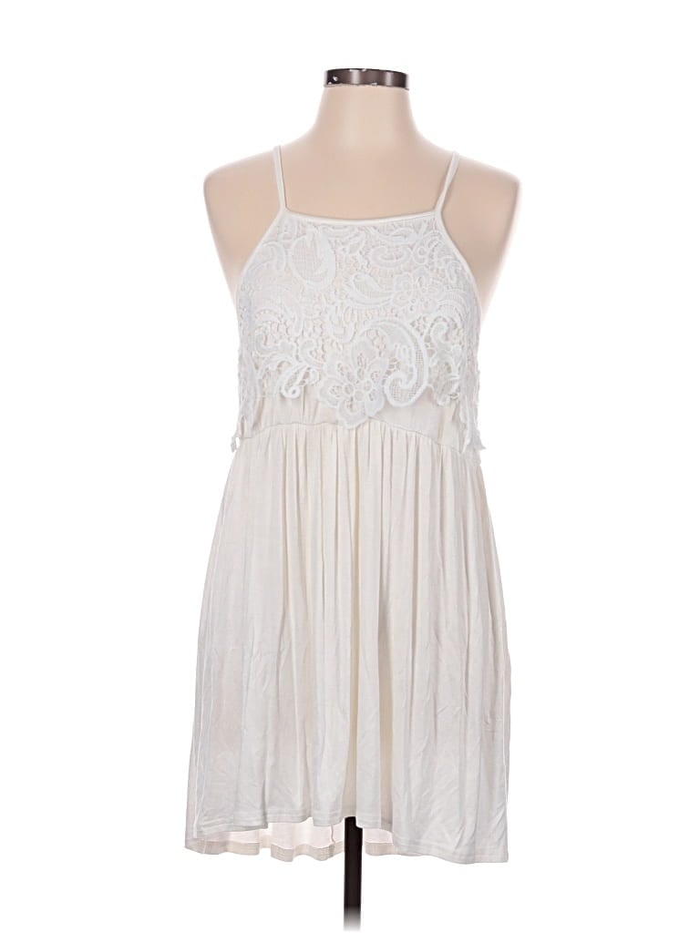 Pre-owned Blue B Cocktail Dress In White