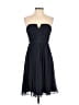 J.Crew 100% Silk Solid Black Cocktail Dress Size 6 - photo 1
