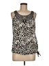 John Paul Richard Black Sleeveless Blouse Size M - photo 1