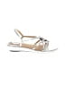 Soft Walk Silver Sandals Size 7 1/2 - photo 1