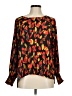 Allison Joy 100% Polyester Red Long Sleeve Blouse Size M - photo 1
