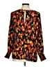 Allison Joy 100% Polyester Red Long Sleeve Blouse Size M - photo 2