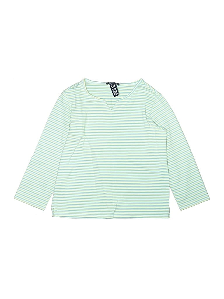 Pre-owned Gap Kids' 3/4 Sleeve T-shirt In Green